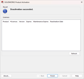 How do I transfer my Standalone SOLIDWORKS License?