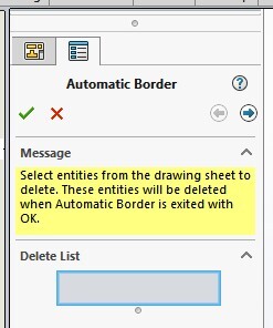Creating Drawing Borders