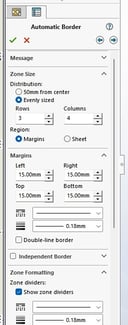 Creating Drawing Borders