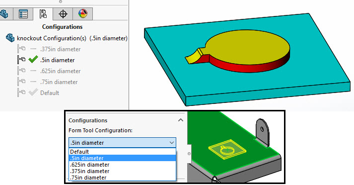 How do SOLIDWORKS Forming Tools work?