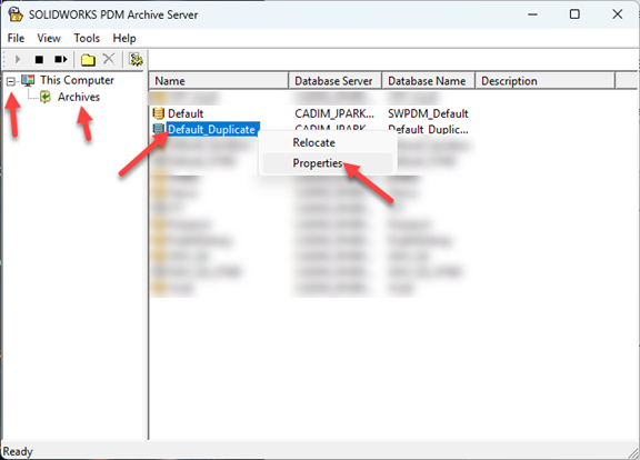 How to create a duplicate SOLIDWORKS PDM Vault