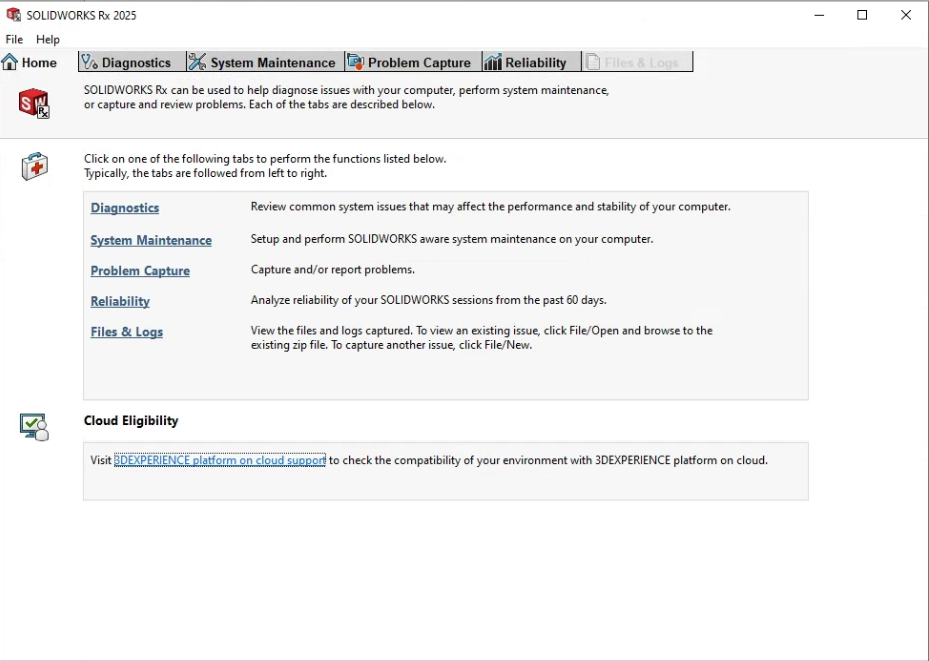 Solidworks Rx Icon How do I run a RX in SOLIDWORKS Design through the 3DEXPERIENCE platform?