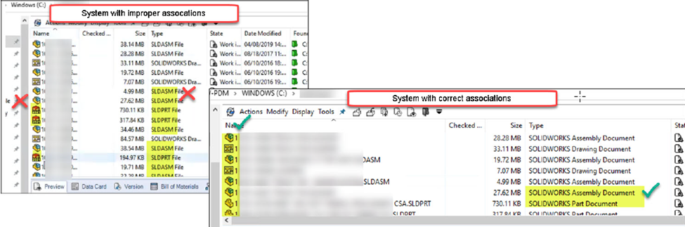 Why does SOLIDWORKS crash when searching PDM?